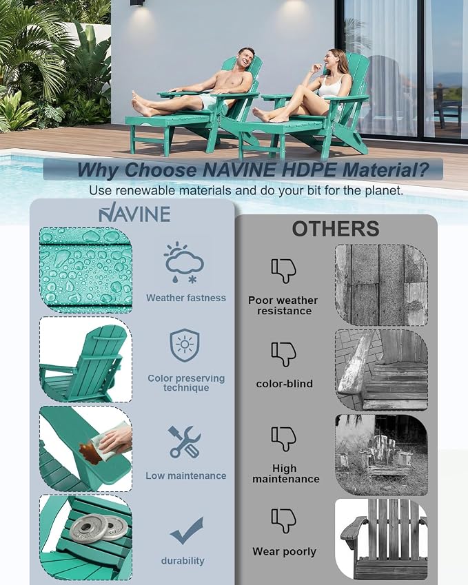Adjustable Adirondack Chair - Image 8