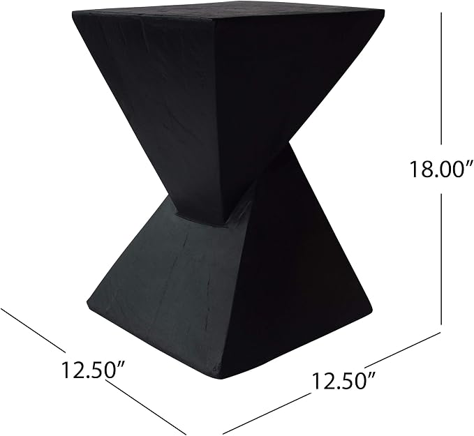 Christopher Knight Home Jerod Light-Weight Concrete Accent Table - Image 3