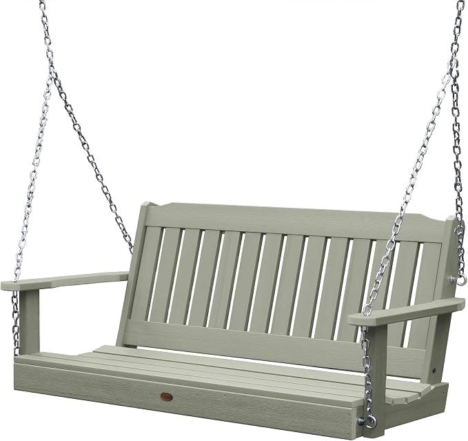 Highwood Lehigh Porch Swing, 5 Feet, Eucalyptus by highwood