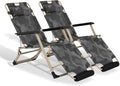 Athena Collection Zero Gravity Outdoor Lounge Chair Set of 2, Outdoor Chaise by AthenaCollectionFurniture