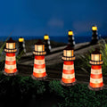 5 Pack Lighthouse Gifts, Hokfirm Solar Garden Lights Outdoor Garden Stake by HokfirmHomeDecorGarden
