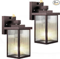 2 Pack Dusk to Dawn Outdoor Lighting, Waterproof Outdoor Porch Light by hameso
