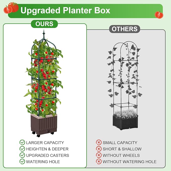 Raised Garden Bed Planter Boxes - Image 3