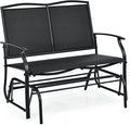 Giantex Patio Glider Benches for Outside, Swing Glider Chair by Giantex