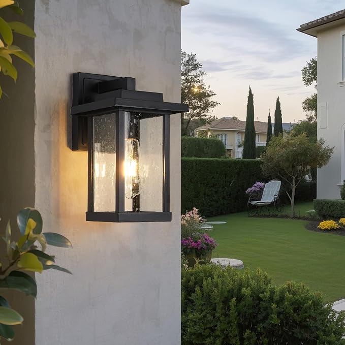 Outdoor Wall Sconce, Outside Porch Light Fixtures, Wall Mount Anti-Rust - Image 2