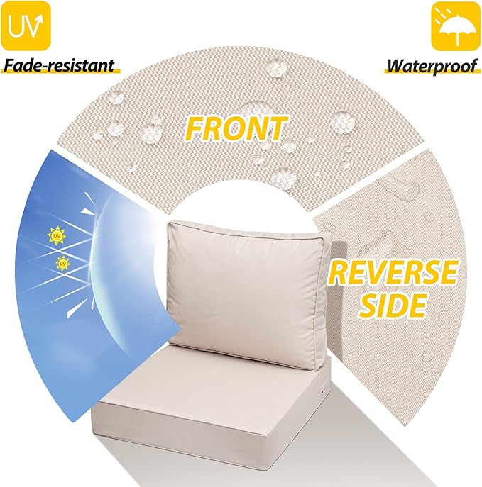 AAAAAcessories Outdoor Deep Seat Cushions - Image 2
