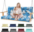 Porch Swing Cushions, Waterproof Patio Swing Cushions by Tycdiose