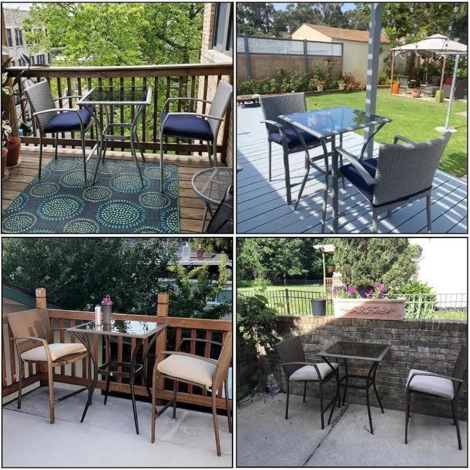 Outdoor Bar Height Dining Set Cover - Image 6