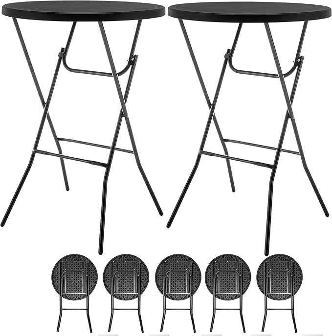BTEXPERT Set of 5, Thick Top Metal Frame by BTExpert