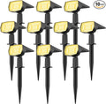 Fabrito 72 LEDs Solar Spot Lights Outdoor Waterproof, 3 Modes Landscape by Fabrito