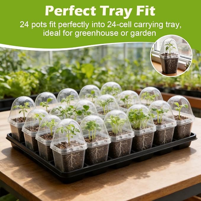 2.7 Inch Square Nursery Pots - Image 7