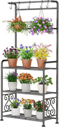 Plant Stand Indoor Outdoor Heavy Duty Metal by GIOTORENT