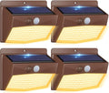 Solar Outdoor Lights Motion Sensor Solar Security Lights Waterproof by Peasur