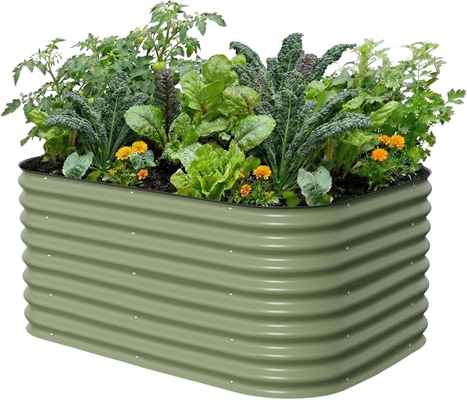 Vego garden 26" Extra Tall Raised Garden Bed Kits, 6 in 1 Modular Raised by VegoGarden