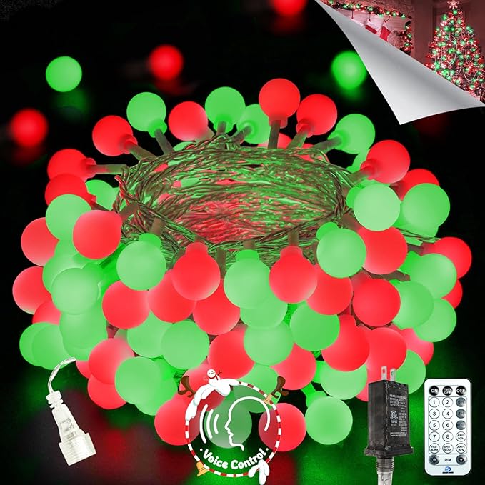 2026 New Connectable 43FT Smart Voice Controlled String Lights Indoor Outdoor | by LORRYTE