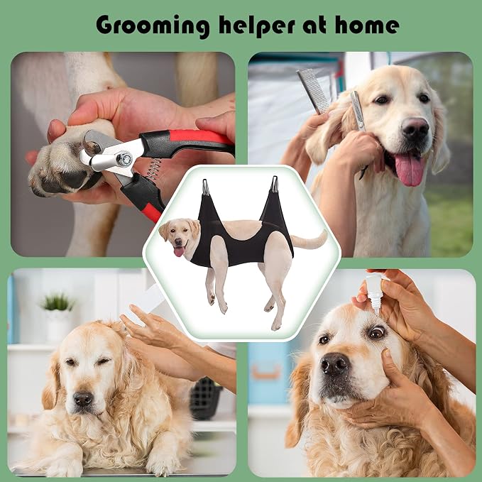 Guzekier Pet Dog Grooming Hammock Harness - Image 5