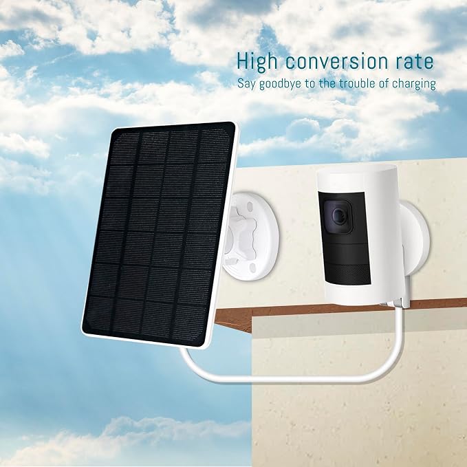 2-Pack 5W 6V Solar Panel for Ring Camera, Solar Charger Compatible - Image 7