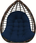 Thicken Egg Chair Cushion Replacement, Outdoor Hammock Swing Cushions by BCKNT