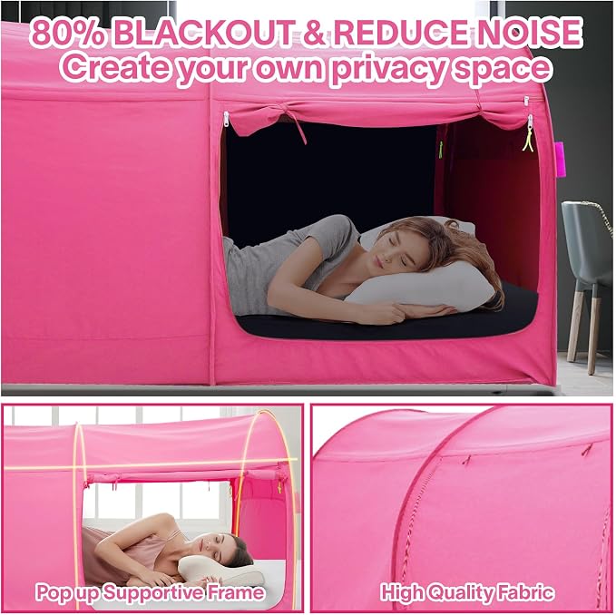 Alvantor® Bed Canopy Bed Tents Dream Tents Privacy Space Full Size Sleeping - Image 5