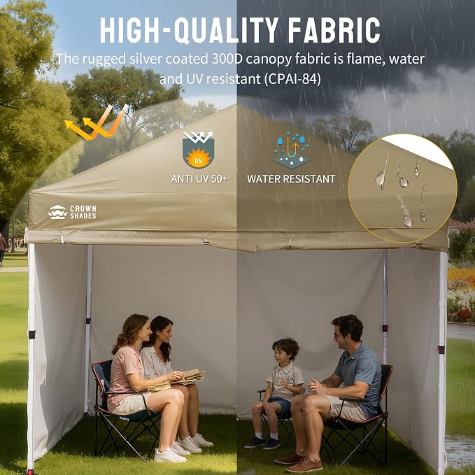 CROWN SHADES 10X10 Comercial Instant Canopy Pop Up Tent - Image 4