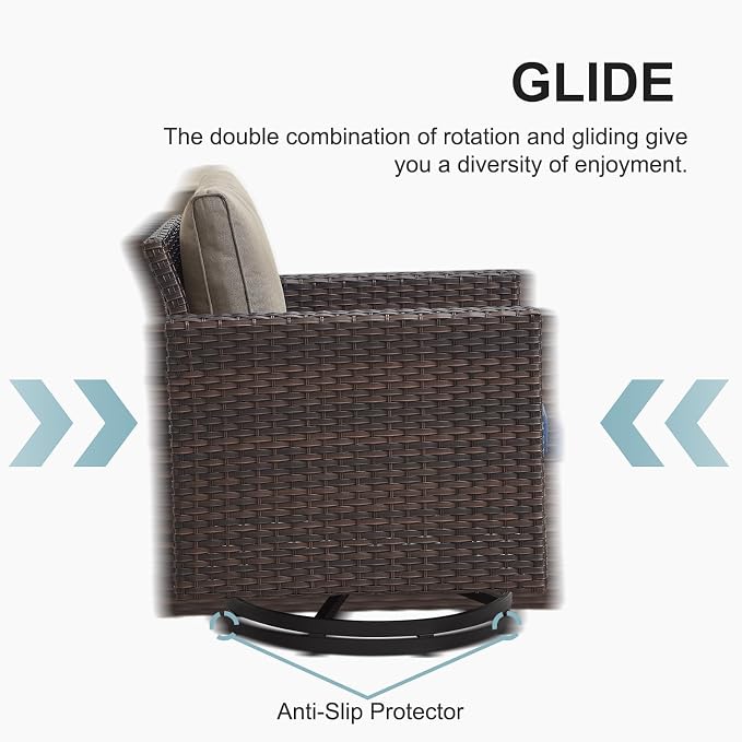 Belord Patio Conversation Set - Image 4