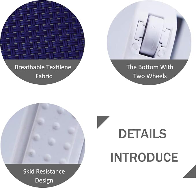 Kozyard Outdoor Chaise Lounge Chair, Full Flat Adjustable Patio Lounger - Image 5