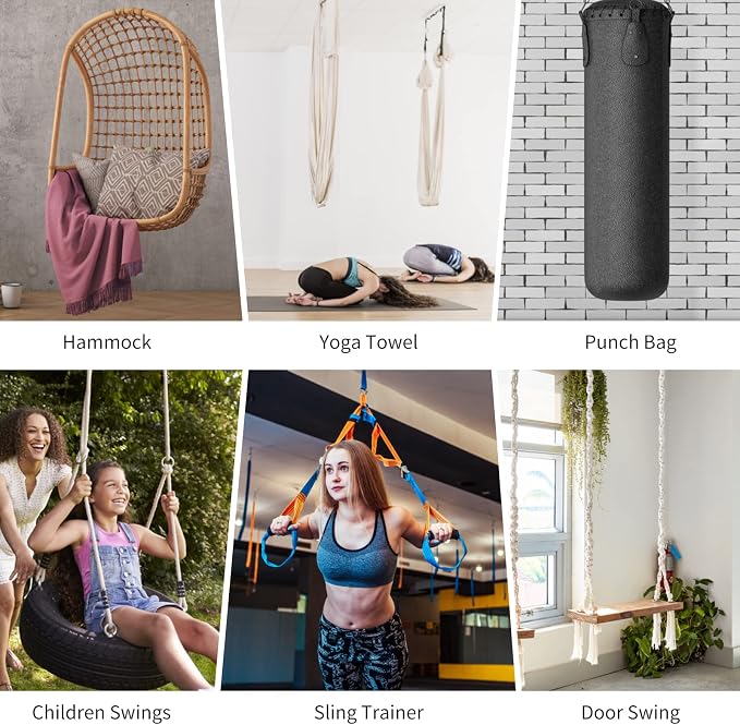 360 Rotating Hammock Hanging Kit - Image 6