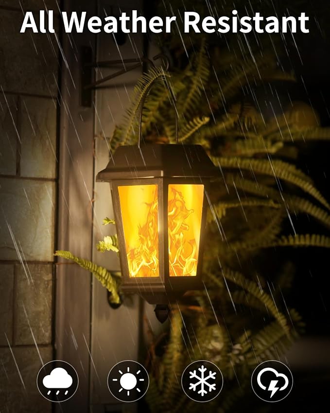 Solar Lanterns Outdoor Waterproof, Hanging Solar Lights - Image 4