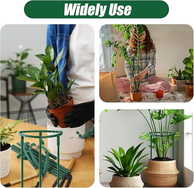Uzoli 12 Pack Plant Support Stakes Sets - Image 7