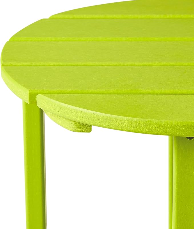 WestinTrends Dylan Adirondack Round Outdoor Side Table - Image 9