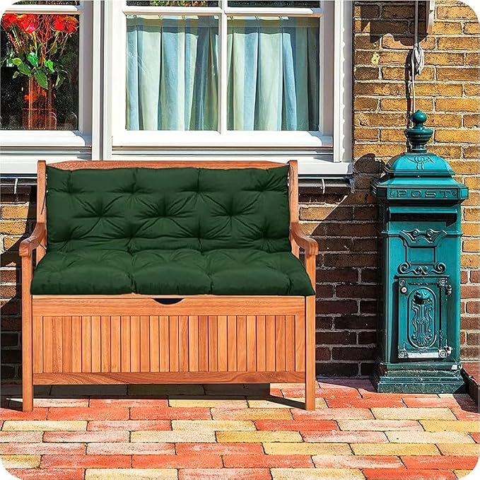 Swing Cushion Replacement Outdoor Porch Waterproof Bench Cushion 2-3 Seater - Image 3