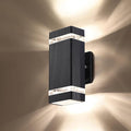 LMP LED Square Up and Down Lights Outdoor Wall Light，Body in Aluminum by LMP