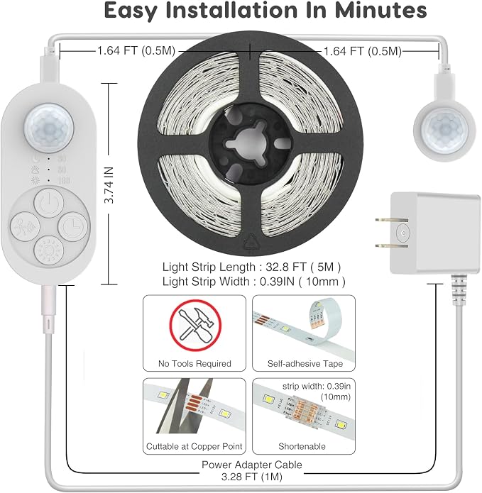 Dual Motion Sensor Light Indoor - Image 7