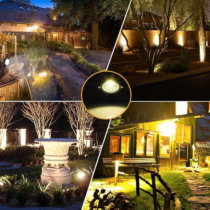 Romwish LED Landscape Spotlights, 10W Outdoor Spotlights - Image 6