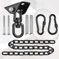 YOSE Hammock Hanging Kit with Swing Chain, 1100lbs Capacity Hanging Hooks Heavy by Unknown