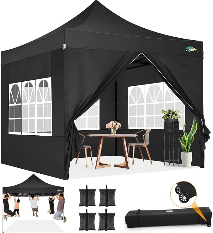 COBIZI 10x10 Pop Up Canopy by COBIZI