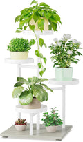 iDavosic.ly 4 Tier Plant Stand Indoor, Tiered Corner Flower Holder Shelf Outdoor by iDavosicly