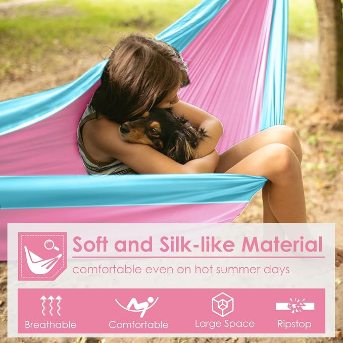 GRASSMAN Kids Hammock-Small Camping hammocks, Portable Camping Gear - Image 5