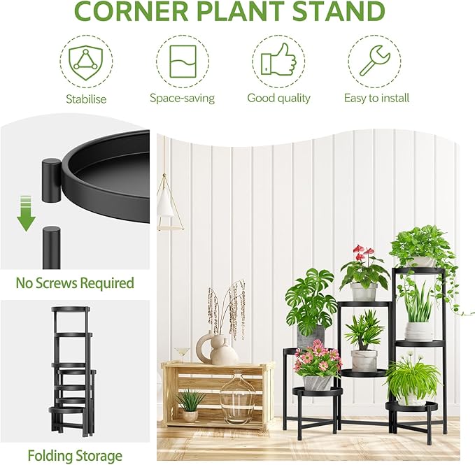 iDavosic.ly 7 Tier Large Plant Stand Indoor - Image 4