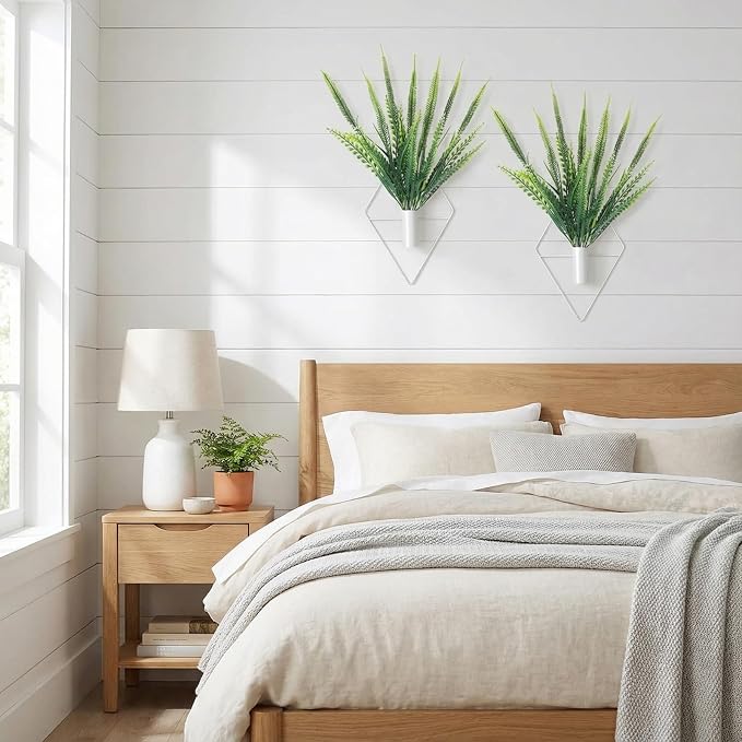 2 Pieces Wall Decor Hanging Planters - Image 6