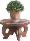 Plant Stand Indoor Wooden Plant Stool Round Stand Risers by VZODESR