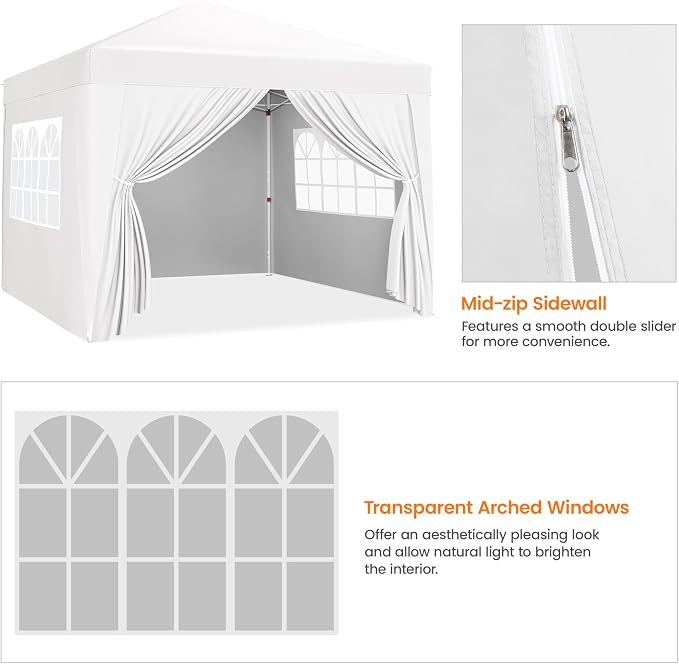 Yaheetech 8x8 Pop Up Canopy - Image 6