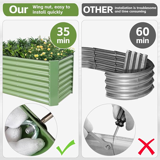4x2x2ft Raised Garden Bed - Image 3