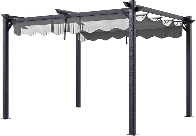 Polar Aurora 10'x12' Outdoor Pergola - Image 8