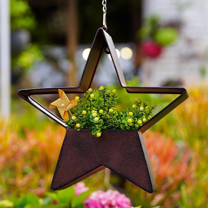 Metal Hanging Planters for Indoor & Outdoor Plants - Image 5