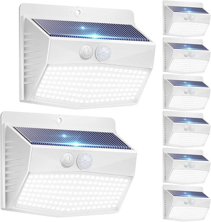 Peasur Solar Outdoor Lights, Motion Sensor Security Lights by Peasur