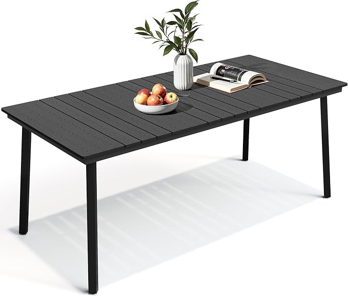 70 Inch Outdoor Patio Dining Table by VredHom