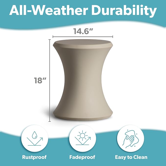 Coast Modern Outdoor Side Table - Image 2
