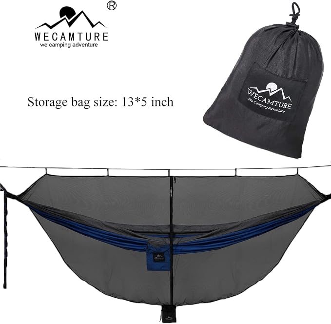Hammock Bug Mosquito Net XL 11x4.6FT No-See-Ums Polyester Fabric - Image 3