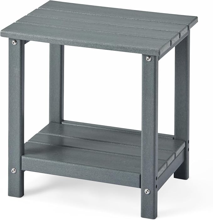 Amazon Basics Outdoor Side Table, 41.91cm x 32cm x 41.91cm by AmazonBasics